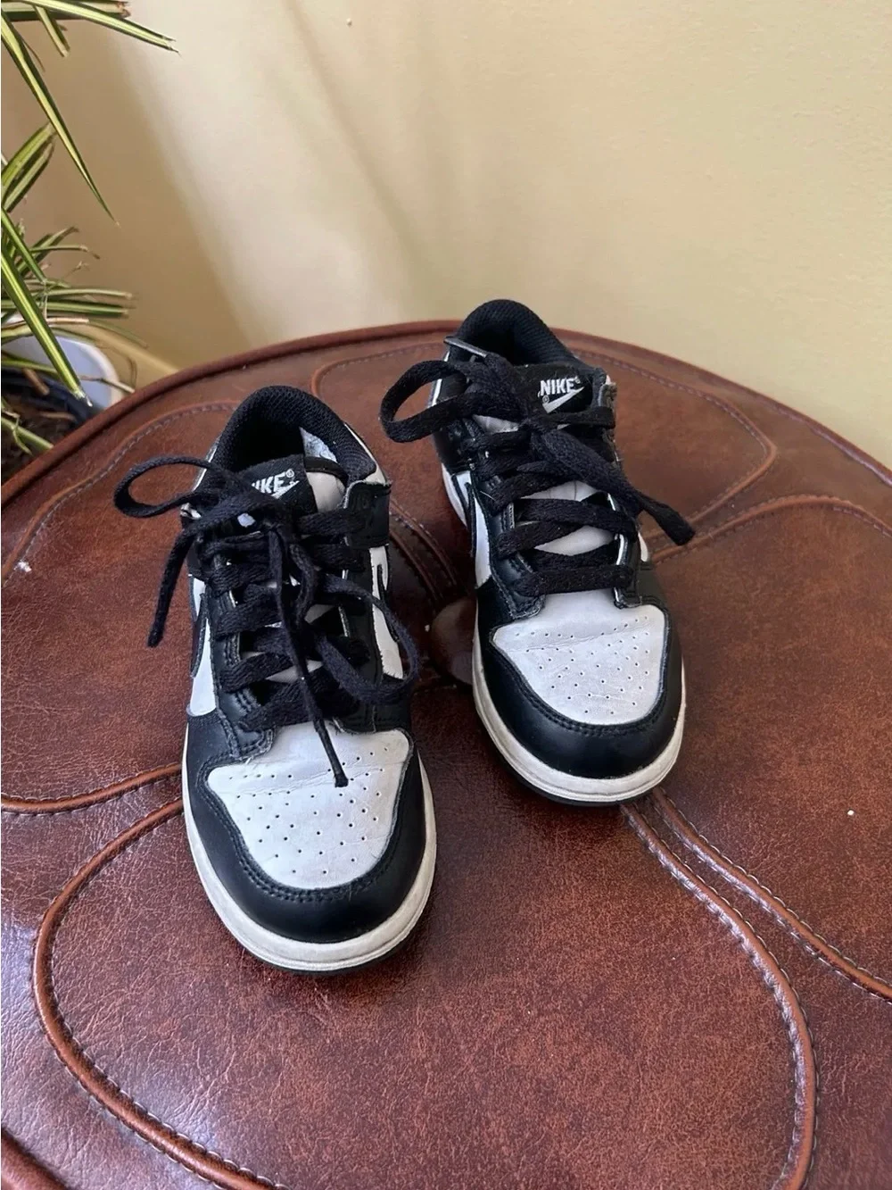 Nike Kids Panda Air Force Ones